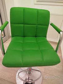 Sgabello alto girevole