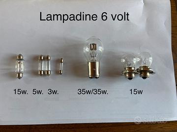 Lampadine 6 volt