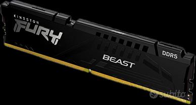 RAM DDR5 Fury Beast 16gb 5200mhz