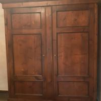  Armadio Antico in Legno Massello Fine '800/900
