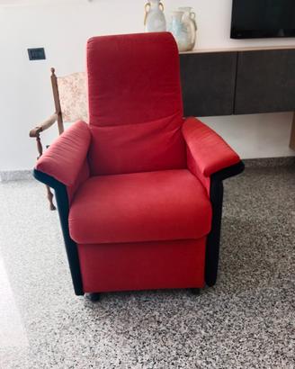 Poltrona elettrica  con ruote 