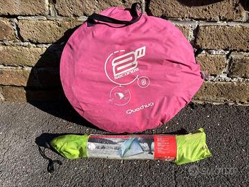 Lotto 2 tende spiaggia Quechua + Bizzler beach