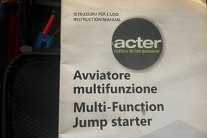 Avviatore Multifunzione   Jump starter
