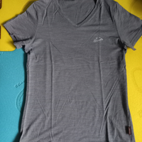 T-shirt Merinos azzurra tg.M donna
