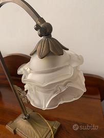 Lampade da tavolo, scrivania, comodino, con paralu
