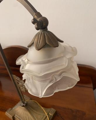 Lampade da tavolo, scrivania, comodino, con paralu