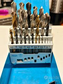 Set punte HSS professionali 1-13 (25pz)