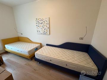 2 letti singoli SAMOA + 2 materassi