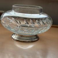 Bomboniera argento e vetro