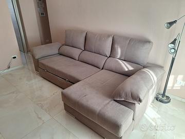 Divano penisola con contenitore (Daniel)