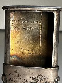 Portafiammiferi Antico Argento Sterling Birmingham