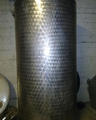 botte in acciaio inox da LT. 400