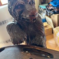 Orso intagliato a mano