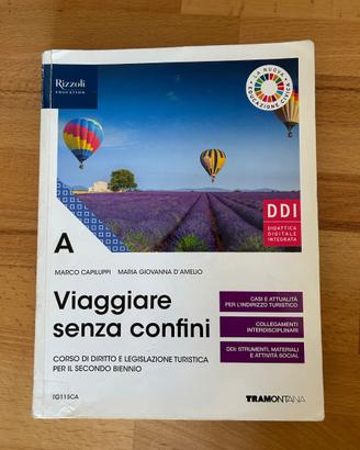 libro di scuola Viaggiare senza confini