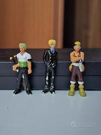 Lotto 3 Personaggi One Piece Dolci Preziosi (2002)
