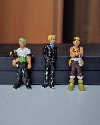 Lotto 3 Personaggi One Piece Dolci Preziosi (2002)