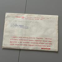 Giornale 1939 Mussolini non letto (a21polti)