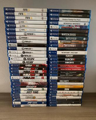 Lotto Giochi PlayStation. Prezzi diversi da 1,99€.