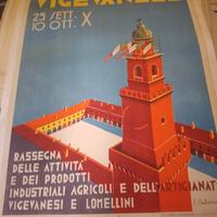 manifesto poster pubblicitario settimana vigevanes