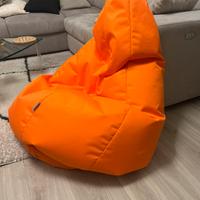 Pouf arancione Avalon