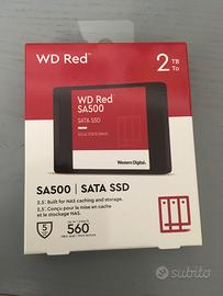 Hard disk SSD SATA Western Digital mod. SA500 2 TB