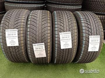 4 gomme 225 55 17 BRIDGESTONE RFT INV RIF1109