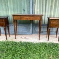 coppia comodini e console