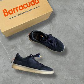Sneakers Scamosciata Blu Barracuda - 40 1/2