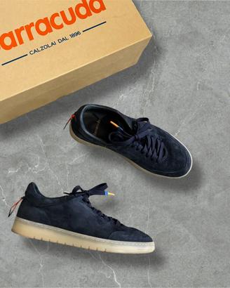 Sneakers Scamosciata Blu Barracuda - 40 1/2