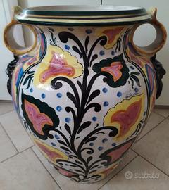 Tavolino orcio ceramica di castelli 