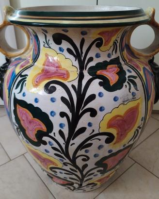 Tavolino orcio ceramica di castelli 