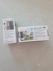 videocamera di sicurezza e campanello smart blink