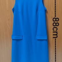 Abito Blu Elettrico Jenny Pronto Moda Made in Ital