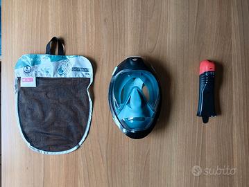 Maschera facciale snorkeling 