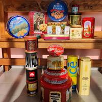 Scatole Metallo pubblicitarie varie epoche