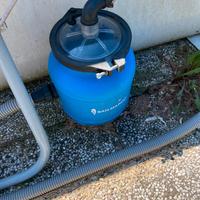 Filtro piscina  +due kit di sfere filtranti