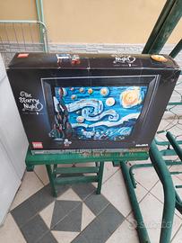 Lego the Starry Night MoMA solo Scatola e Manuale