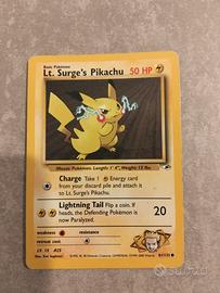 carta da collezione/gioco Pikachu 