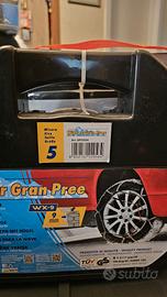 catene neve veicolo pneumatici raggio 13 - 14 -15