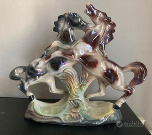 Statua vintage cavalli