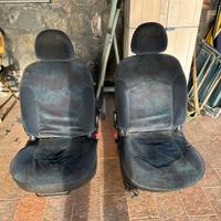 Sedili anteriori in camoscio Peugeot 206 originali