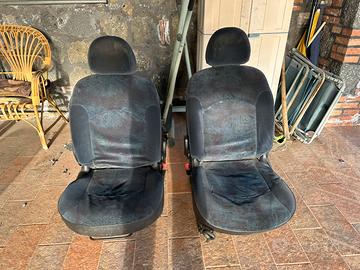 Sedili anteriori in camoscio Peugeot 206 originali