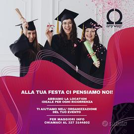 Sala per feste al centro di Cagliari