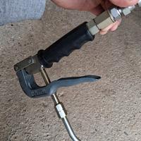 Pompa per grasso con secchio 