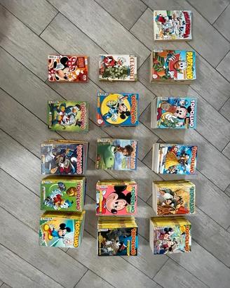Lotto 125 fumetti Disney – Topolino, Paperinik, Pa