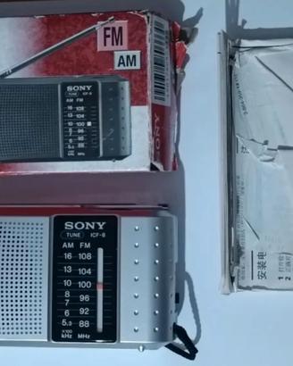 Radio portátil Sony ICF-8.