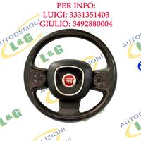 VOLANTE CON AIRBAG FIAT 500L 07356391060 (13>16) C
