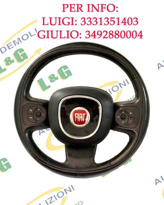 VOLANTE CON AIRBAG FIAT 500L 07356391060 (13>16) C