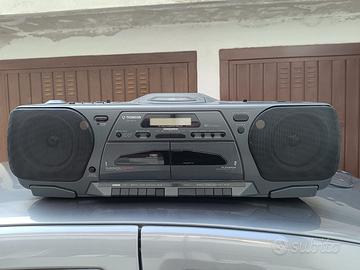 Radio registratore stereo con mangiacassette