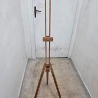 cavalletto da pittori in legno h 1,50